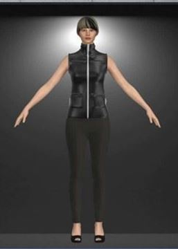 Imagen de C2C Fashtech Cactus Leather Vest